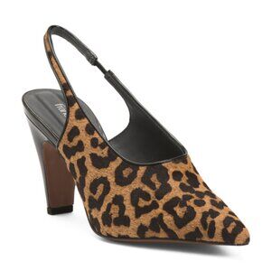 FRANCO SARTO Haircalf Sorrento Slingback Heels